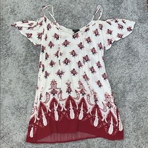 3 FOR $25 rue21 cold shoulder tunic top